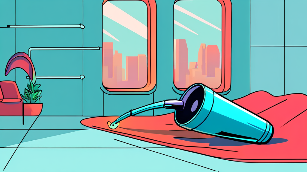 대장내시경: 꼼꼼한 내부 확인, 혹시 모를 아픔을 미리 찾다 (cartoon 스타일)