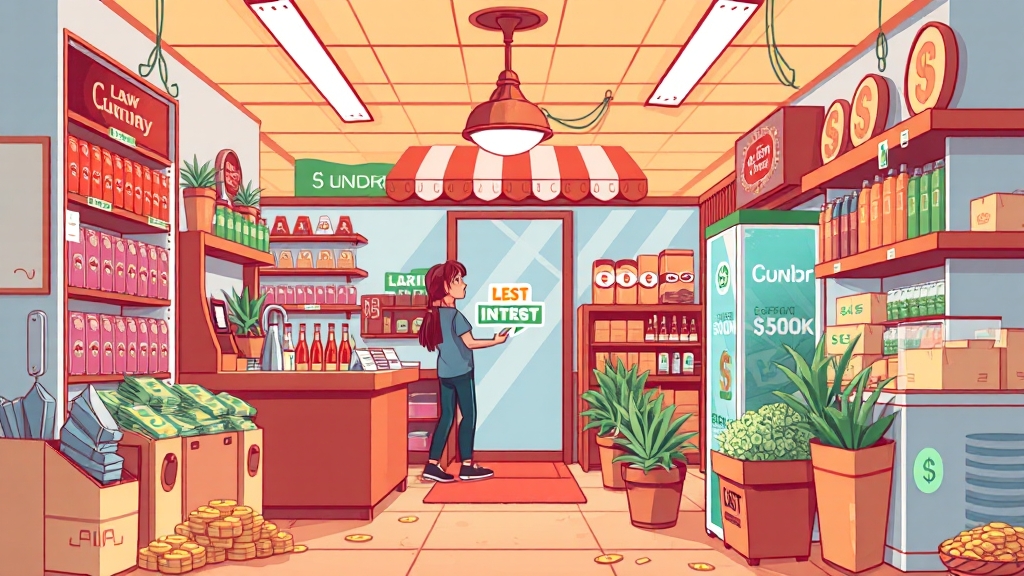 정책자금, 왜 중요할까요? (cartoon 스타일)