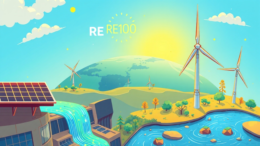 신재생에너지, 뭐가 다를까? (cartoon 스타일)