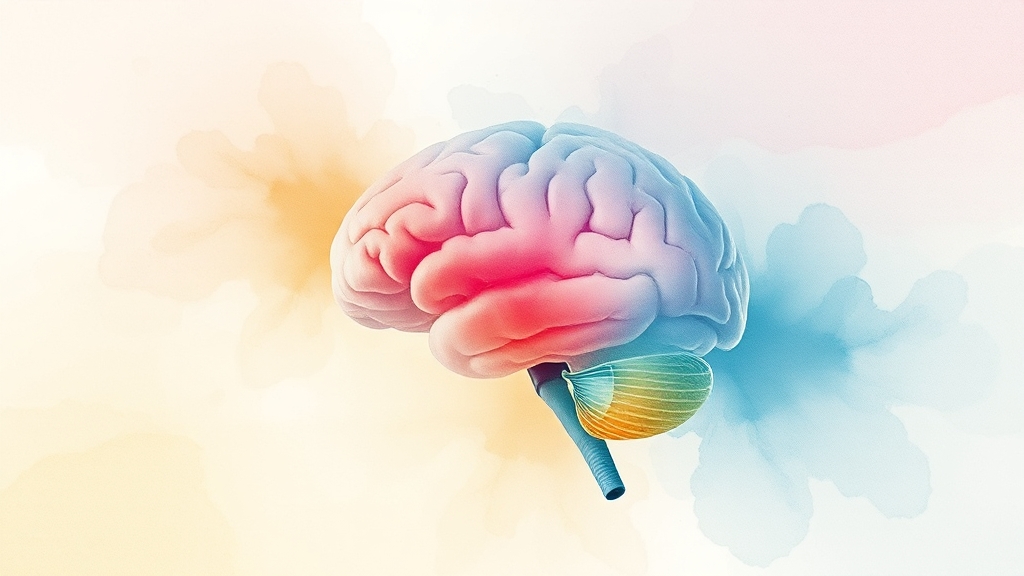 주가 급등, 왜? (watercolor 스타일)