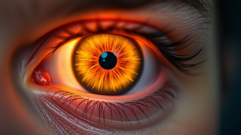 당뇨병 환자의 필수 검진: 당뇨망막병증 조기 발견의 중요성 (realistic 스타일)