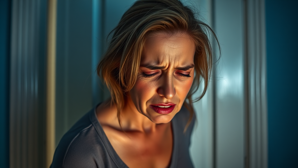 잦은 소변, 흔한 원인은? (realistic 스타일)