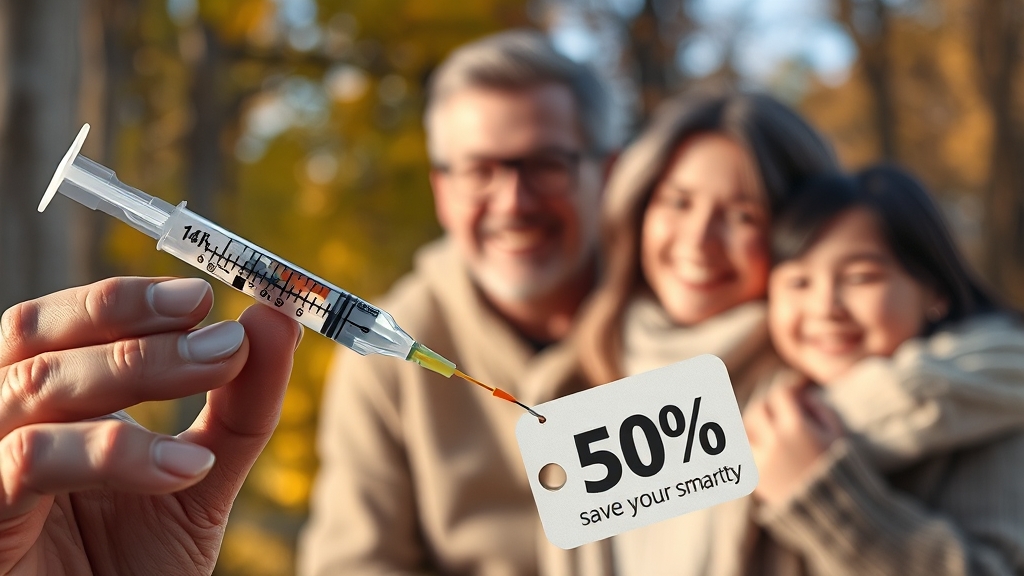 독감 접종 비용 절약 팁 (realistic 스타일)