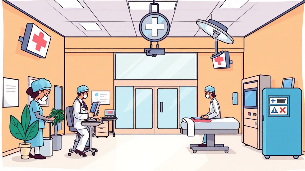 병원 선택 전 반드시 확인해야 할 체크리스트 (cartoon 스타일)