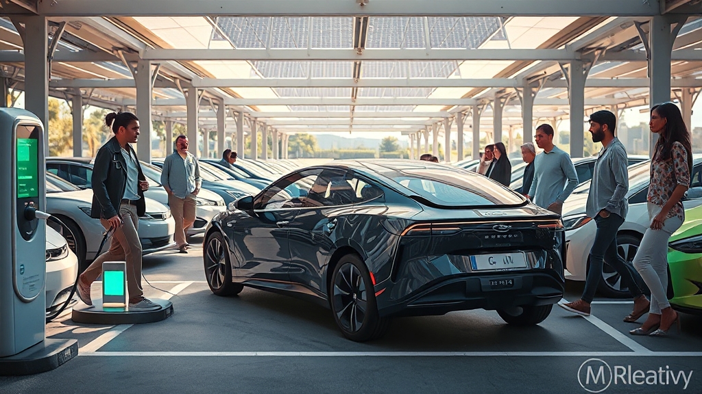 전기차 충전, 이것만 알면 끝! (realistic 스타일)