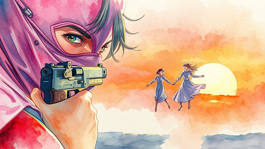 새로운 참가자들과 게임 규칙 변화 (watercolor 스타일)