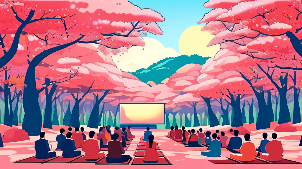 구례 벚꽃 축제, 더욱 특별하게 즐기는 팁 (cartoon 스타일)