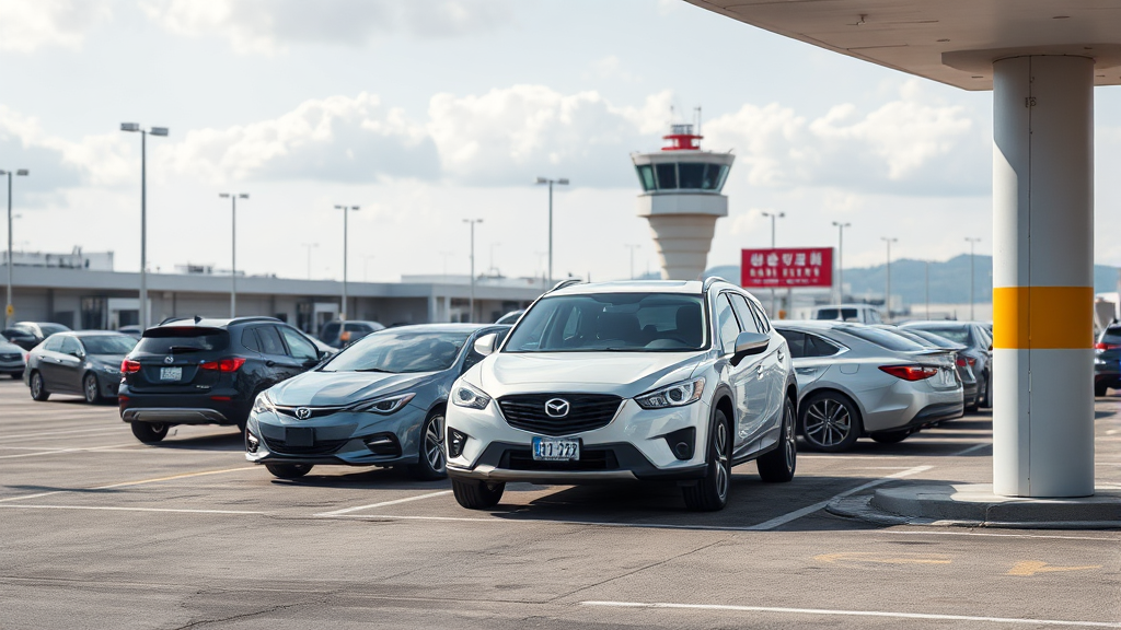 주차장 이용 시 고려사항 (realistic 스타일)