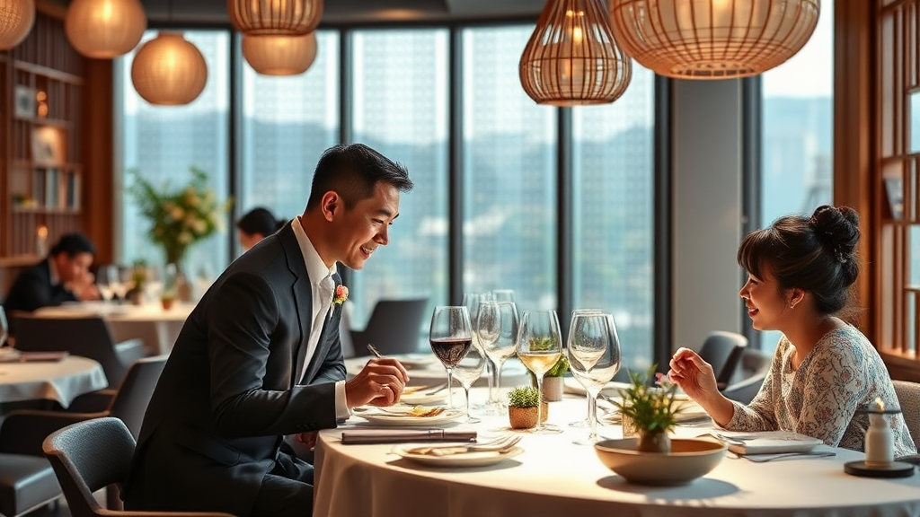 밍글스 분위기 및 공간: 특별한 날을 더욱 특별하게 (realistic 스타일)