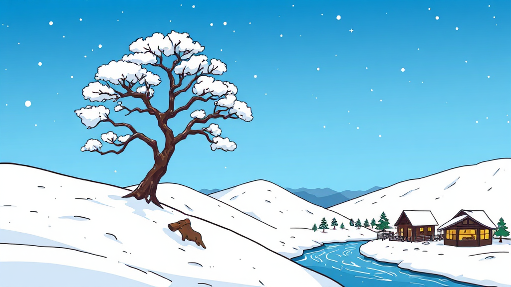 3일차: 삿포로 근교 여행 (cartoon 스타일)