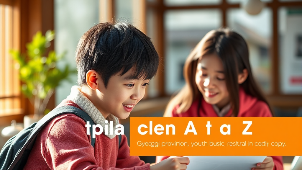 신청 방법부터 제출 서류까지, 경기도 청년기본소득 A to Z (realistic 스타일)