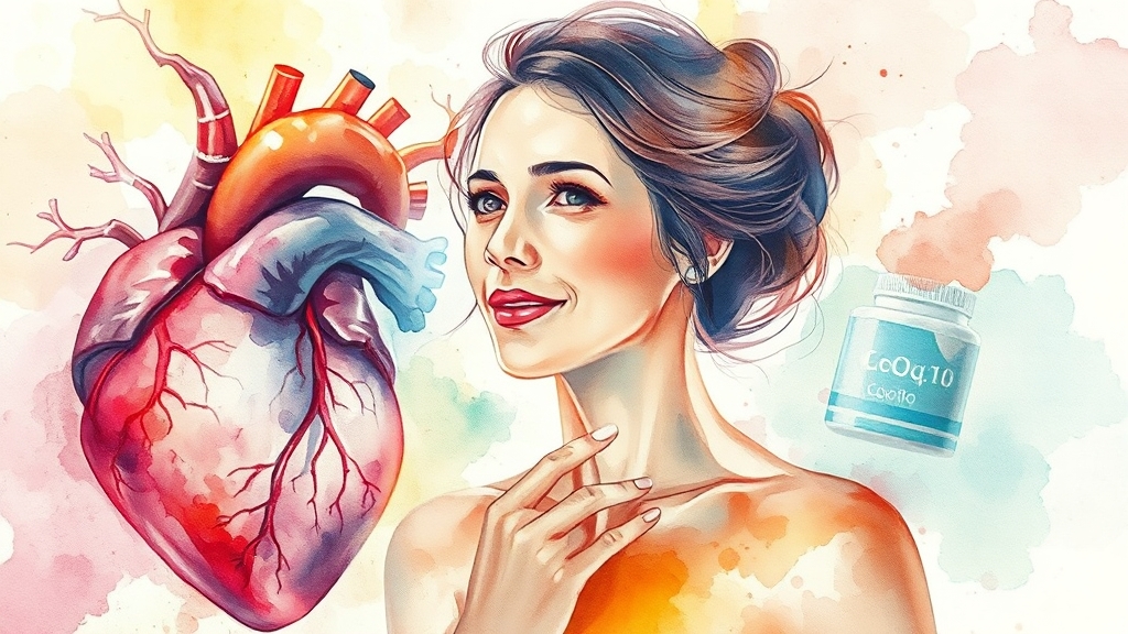 코큐텐, 몸 속 역할은? (watercolor 스타일)