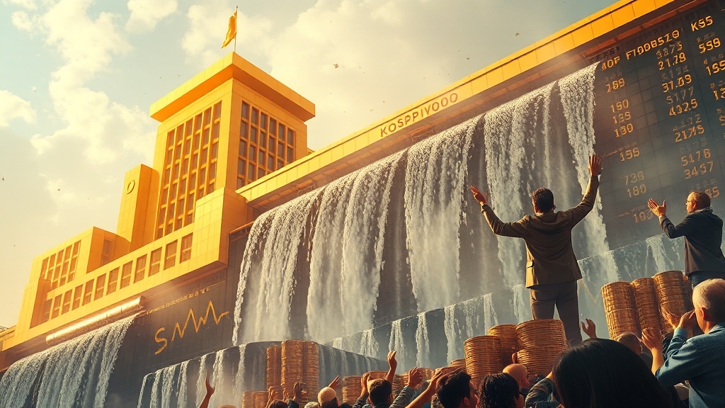 주가 급등 원인 및 투자 심리 변화 (realistic 스타일)