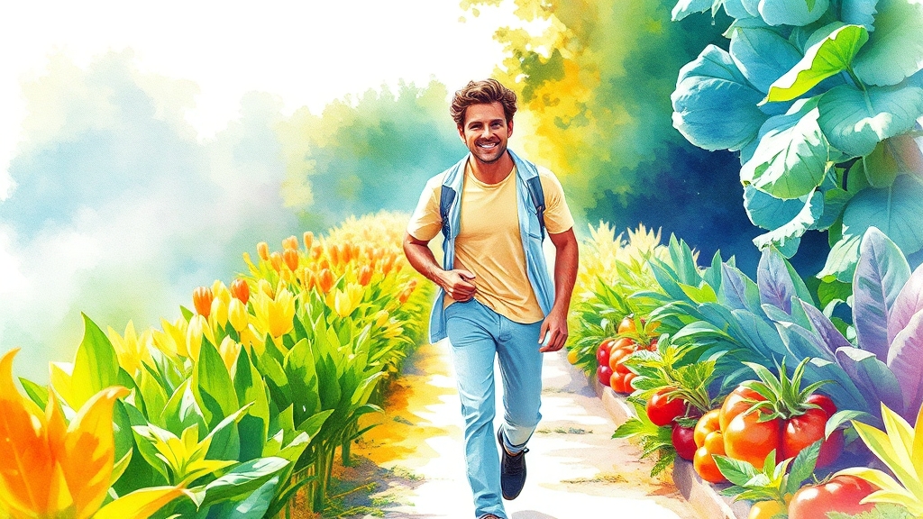 예방 습관 (watercolor 스타일)