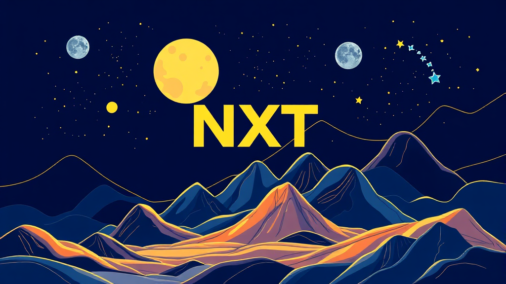 대체거래소 NXT, 무엇이 다를까? (illustration 스타일)