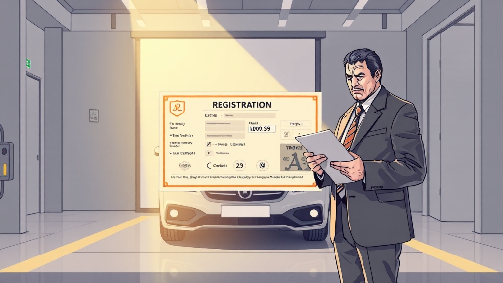 검사 유효기간 및 주기 확인 (illustration 스타일)