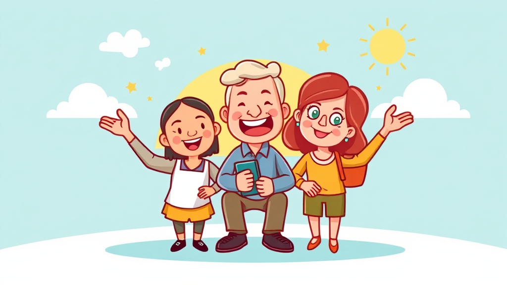 건강보험료 부담을 줄이는 현명한 절약 방법 (cartoon 스타일)