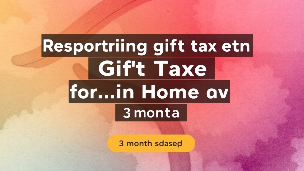 증여세 신고 및 납부 절차 (watercolor 스타일)