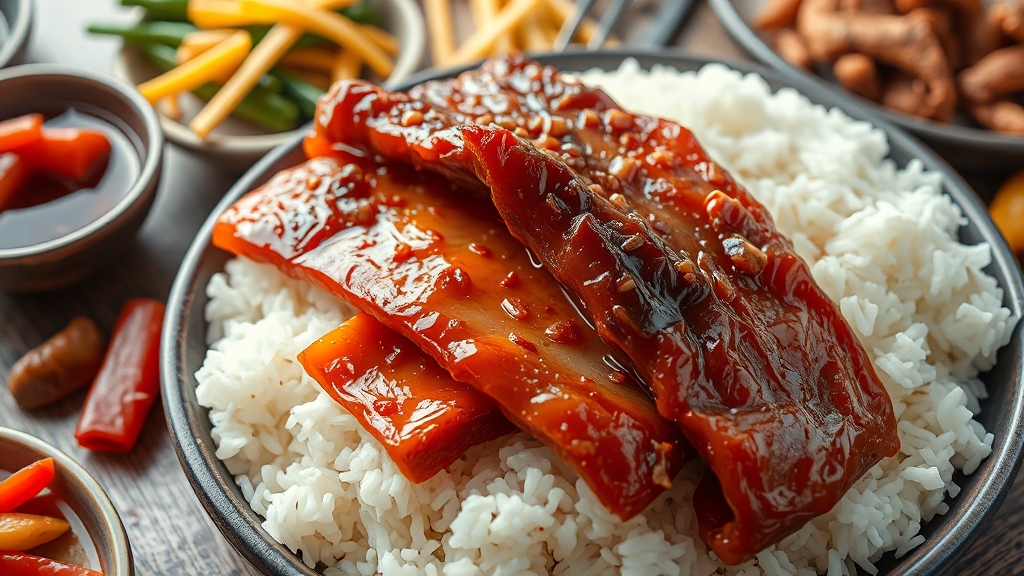 갓김치 활용 & 꿀조합 공개 (realistic 스타일)