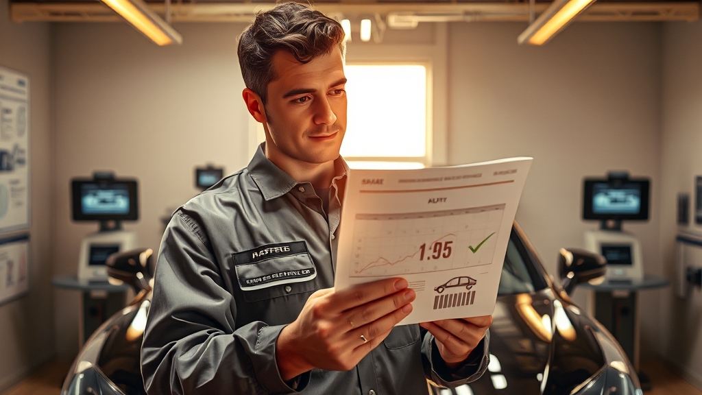 검사 유효기간 확인 (realistic 스타일)