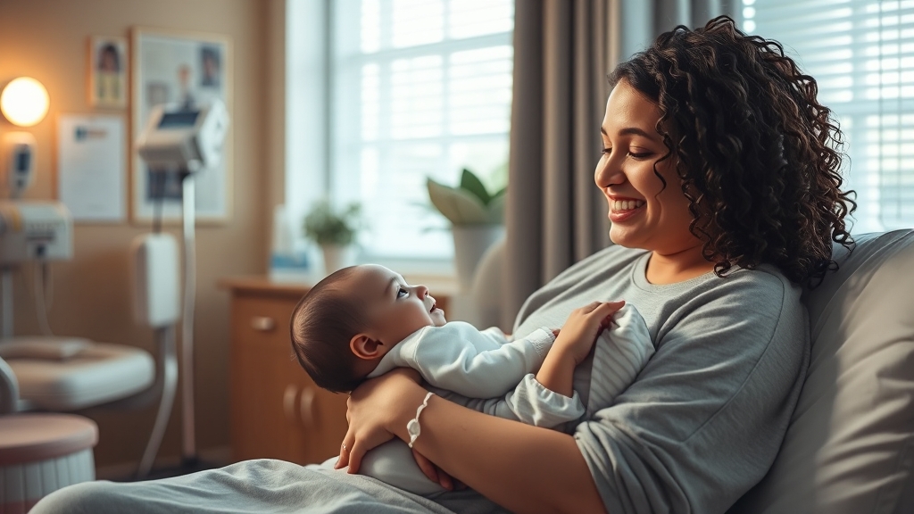 산후조리원, 왜 중요할까요? (realistic 스타일)