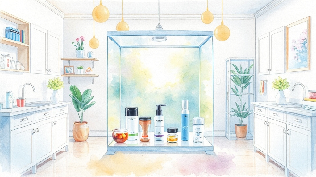 냄새 제거 제품 가이드 (watercolor 스타일)