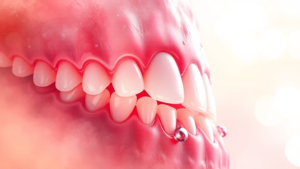 잇몸 영양제, 어떤 도움을 줄까요? (watercolor 스타일)