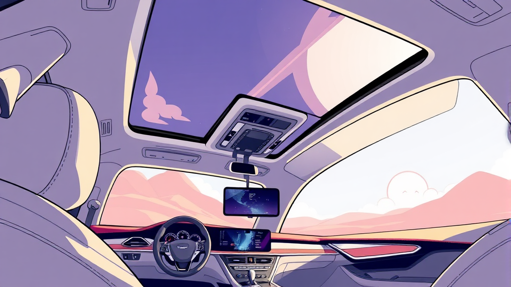 공간 활용성 및 편의 기능 비교 (illustration 스타일)