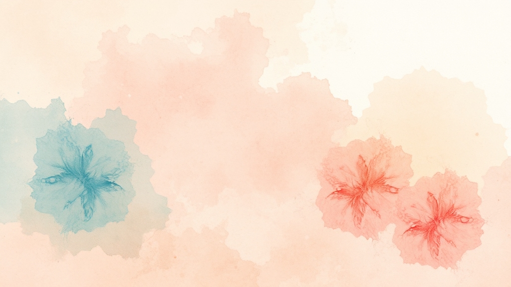 외식/카페/디저트 할인 (watercolor 스타일)