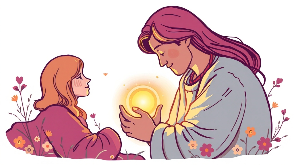 장기기증 후 예우 및 지원 (illustration 스타일)