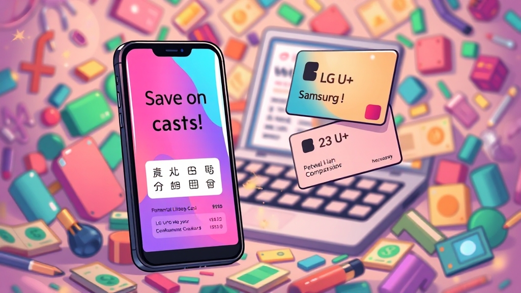 결론: 통신비 절약의 현명한 선택 (cartoon 스타일)