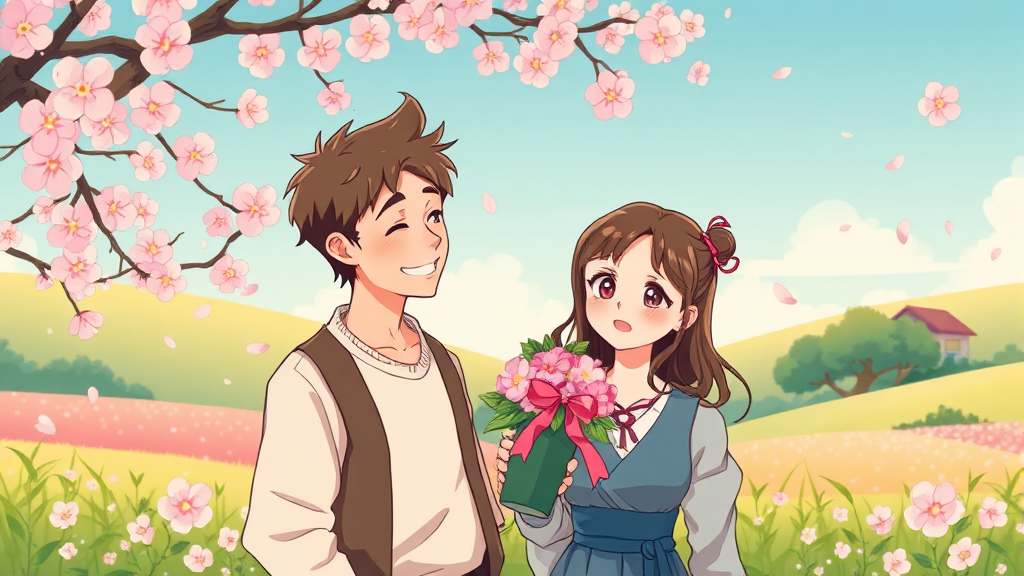 줄거리 및 주요 장면 (illustration 스타일)