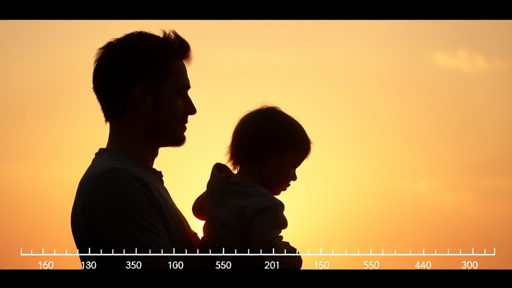 양육비 산정 기준과 변경 (realistic 스타일)