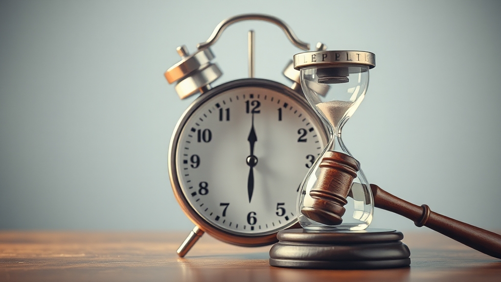 소멸시효 중단 & 정지 (realistic 스타일)