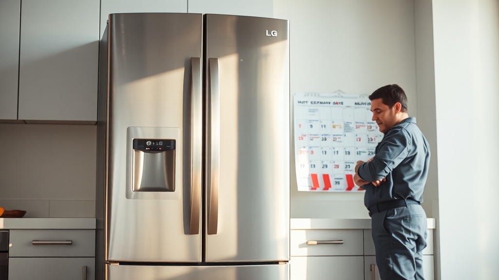 LG 냉장고, 언제나 최상의 상태로! (realistic 스타일)