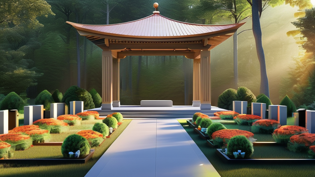 추모 공간 선택 시 고려사항 총정리 (realistic 스타일)