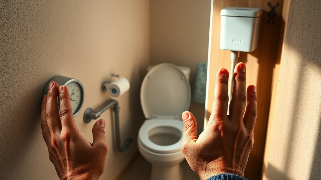 전문 장비 없이도 가능한 셀프 누수 탐지법 (realistic 스타일)