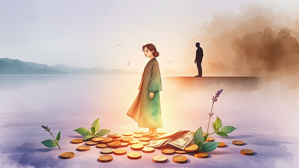 정부 & 민간 지원 활용법 (watercolor 스타일)