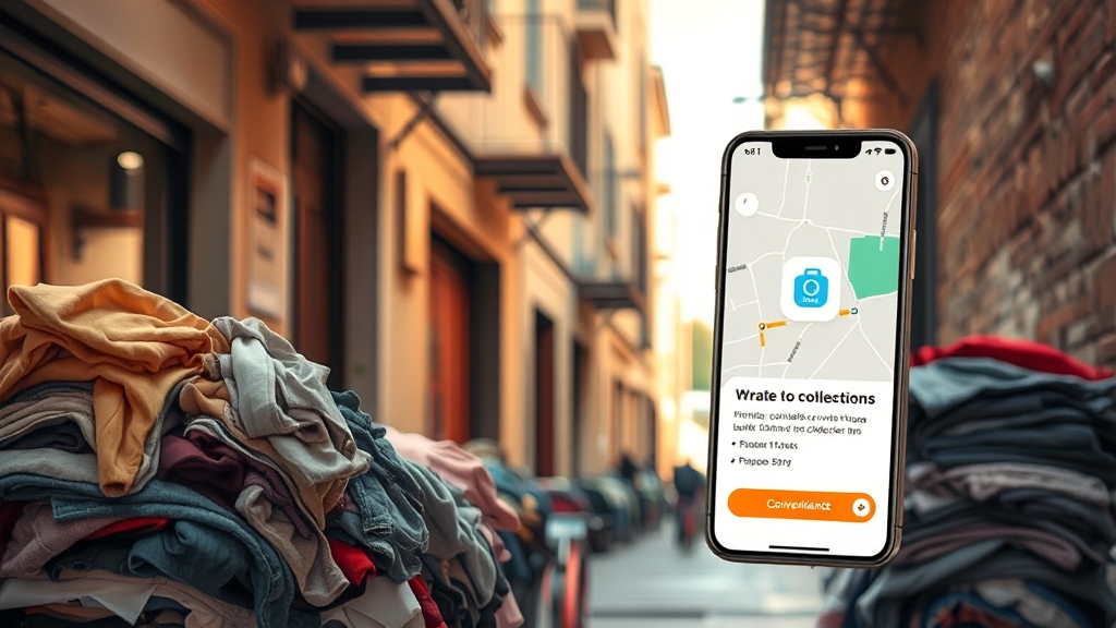 헌옷수거함 위치, 쉽게 찾는 법 (realistic 스타일)
