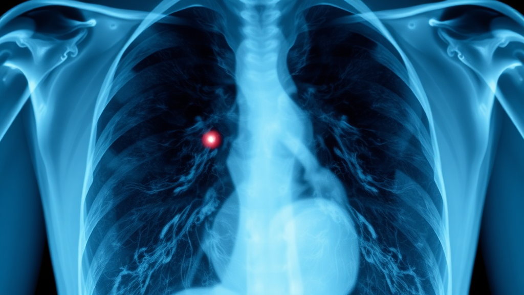 폐결절, 증상과 징후는? (realistic 스타일)