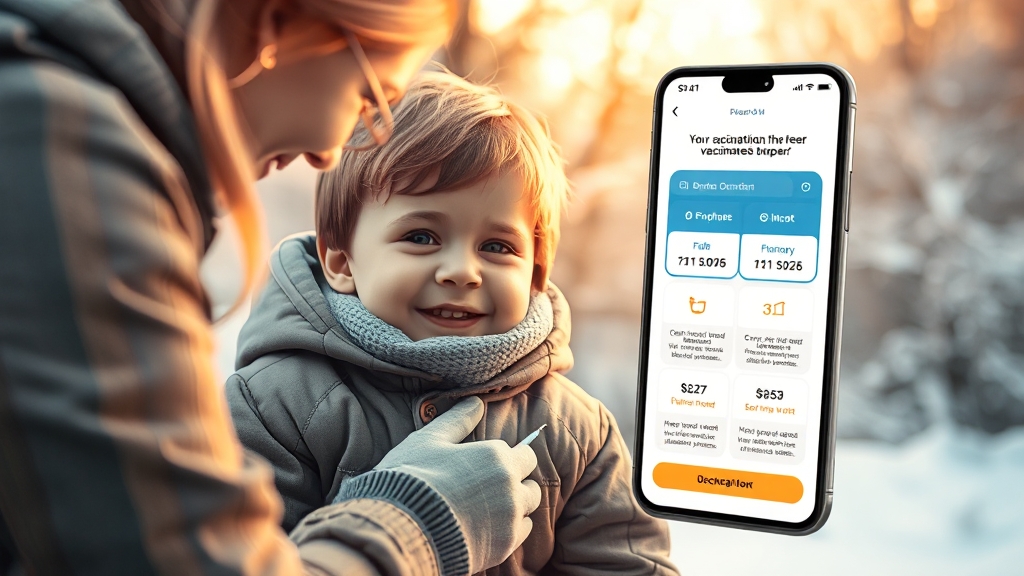 예약 및 접종, 어떻게 해야 할까요? (realistic 스타일)