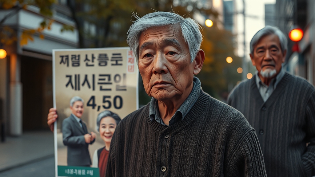 기초연금 제도, 개선 방향은? (realistic 스타일)