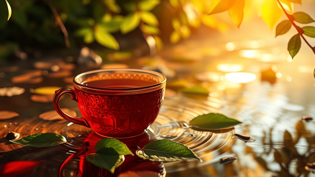 루이보스티, 무엇일까? (realistic 스타일)