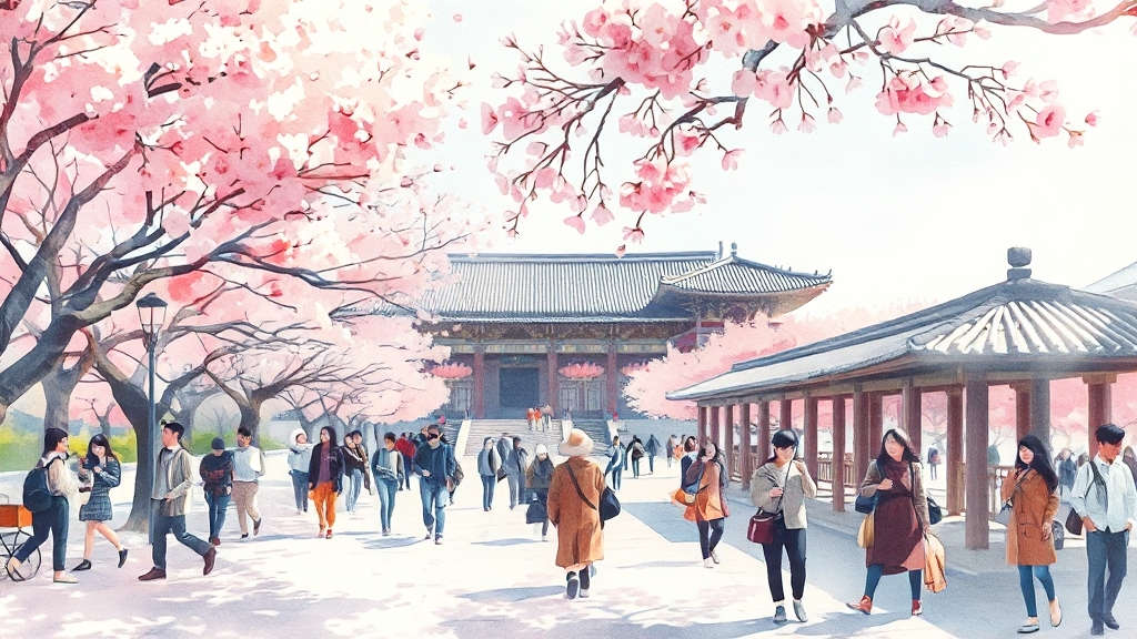 2025년, 경복궁에서 만나요! (watercolor 스타일)