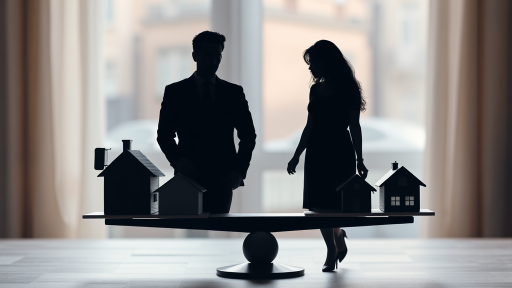 재산분할 및 위자료 합의 (realistic 스타일)