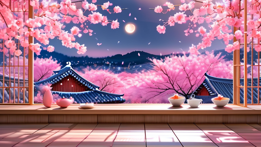 사진 찍기 좋은 벚꽃 명당 카페 리스트 (realistic 스타일)