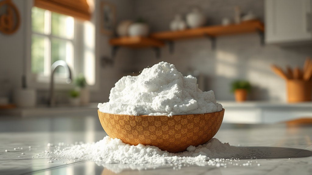 베이킹소다 마무리