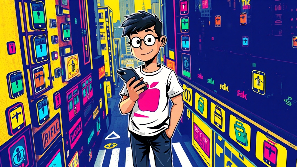 휴대폰 정보, 더 안전하게 지키는 법 (popart 스타일)