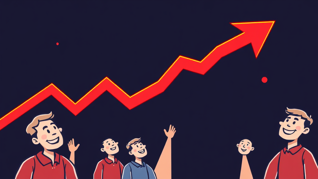 투자 전략 및 목표 주가 시나리오 (cartoon 스타일)