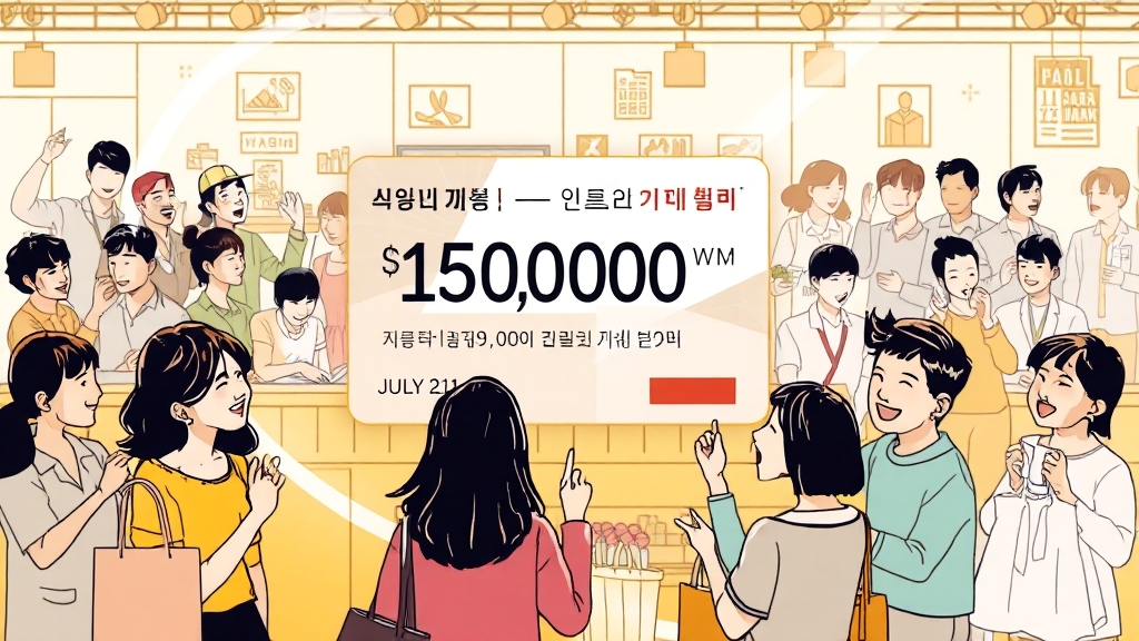 소비쿠폰, 왜 지급될까? (illustration 스타일)